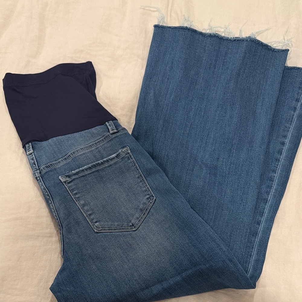 Pinkblush wide leg maternity jeans size 25 - Picture 8 of 8